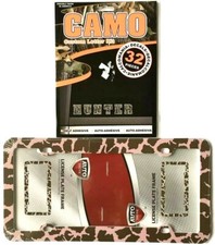 Camo License Plate Frame Camo Letter Kit Hunt Car Vehicle Accessories Pink