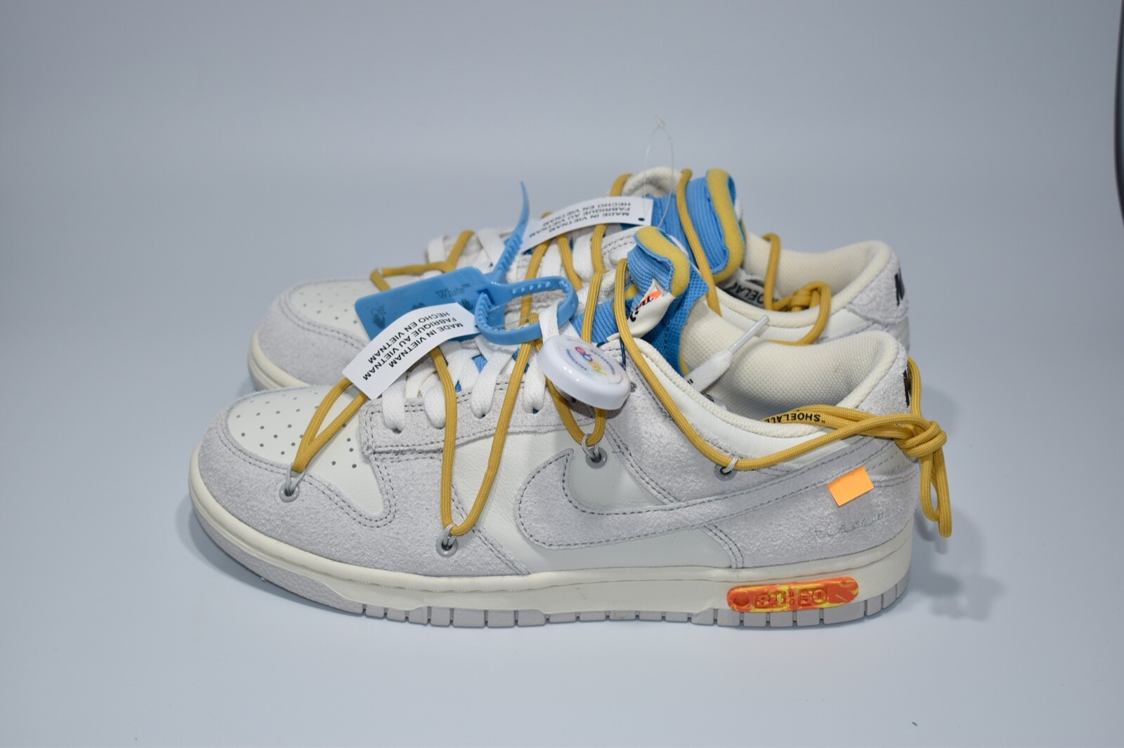 OFF WHITE X NIKE Nike Dunk Low x Off White lotto 34 UK 7 5 US 8 5 EUR 42