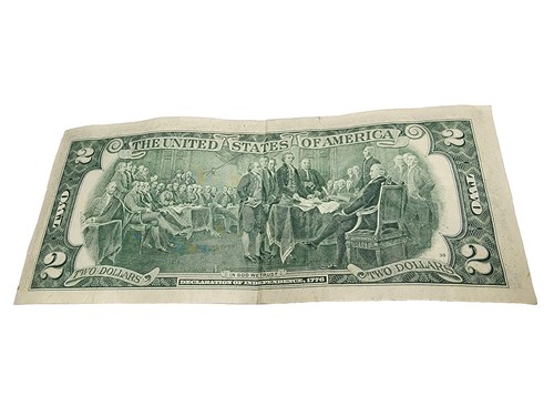 MOLTO RARA banconota da 2 dollari 1976 serie H!! - Foto 2 di 2