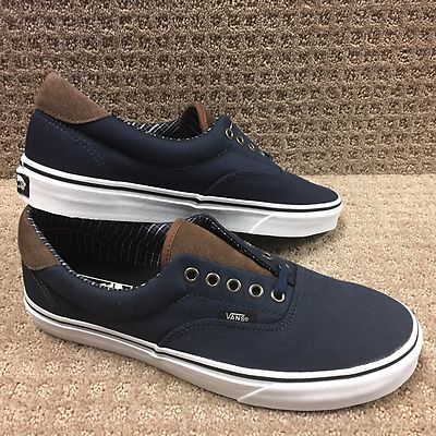 vans era dress blue