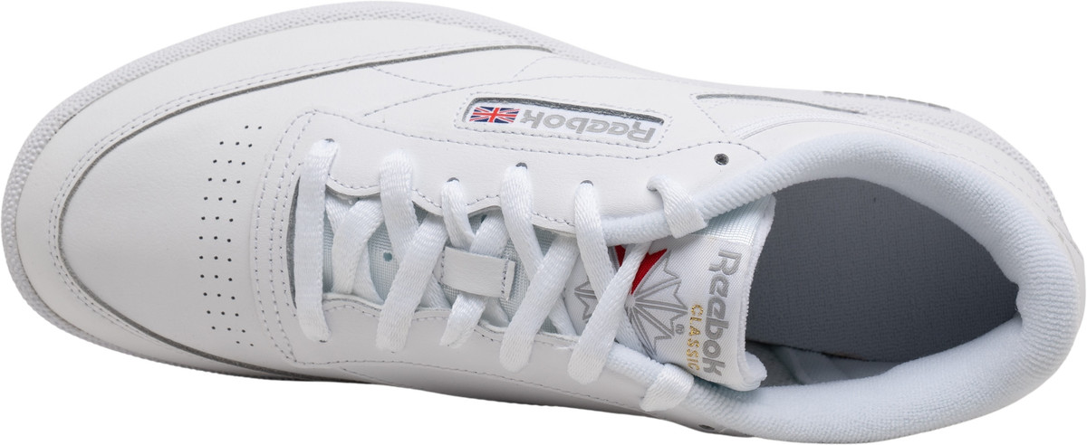 NWT Reebok CLUB White Sneakers SIZE 9.5 Amazon.com | Reebok Men main image 3