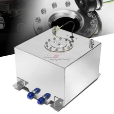 8 GALLON/30.5L FULL ALUMINUM RACING/DRIFTING FUEL/GAS CELL TANK+CAP+LEVEL SENDER
