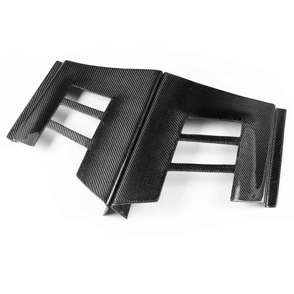 Дополнительные удлинители крышки переднего крыла для Toyota Supra 86 Nissan 350Z из углеродного волокна - Изображение 4 из 4