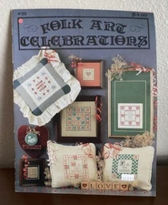 Folk Art Celebrations Cross Stitch Pattern Graph Menagerie Leaflet 9 Patterns