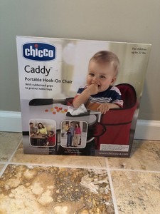Details About Chicco Caddy High Chair Hook On Feeding Chair Restaurant Portable Compact New