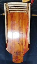 Mountain Boy Sledworks Bambino Grande Pull Sled Sleigh Wood Rope Child Rare