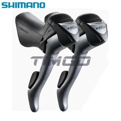 Shimano Claris ST-2400 2×8 Speed STi Shifter Brake Combo Lever Road Bike - Image 1 of 4