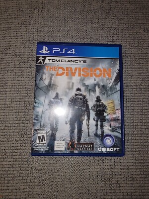 PS4 Game Tom Clancy's The Division Rated Mature