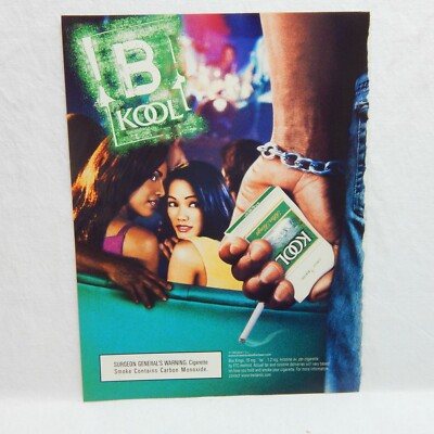 1999 KOOL CIGARETTE BROWN & WILLIAMSON TOBACCO CO. ADVERTISEMENT (A)