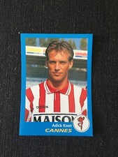 PANINI FOOTBALL 96 CHAMPIONSHIP 1996 ADICK KOOT CANNES STICKER # 76 RARE MINT