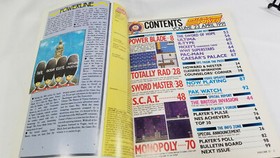 Nintendo Power Magazine Vol. #23 Poster Power Blade SNES NES Sim City