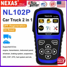 Nexas NL102P Diesel Heavy Duty Truck Diagnostic ABS DPF Oil Reset Scanner Tool