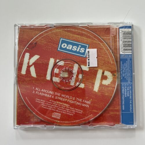Oasis - All Around The World (CD, 1998) 4 TRK Single - Picture 2 of 2