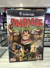 Rampage: Total Destruction (Nintendo GameCube, 2006) CIB Complete Tested!