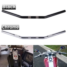 1" inch Black Motorcycle Handlebars Drag Bar Fit For Harley Sportster XL883 1200