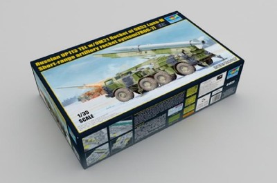 Trumpeter 1/35 01025 Russian 9P113 TEL w/9M21 Rocket of 9K52 Luna-M