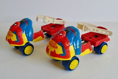 Vintage 1983 Spider-Man Roller Skates Marvel Super Hero Comic Comics Skate