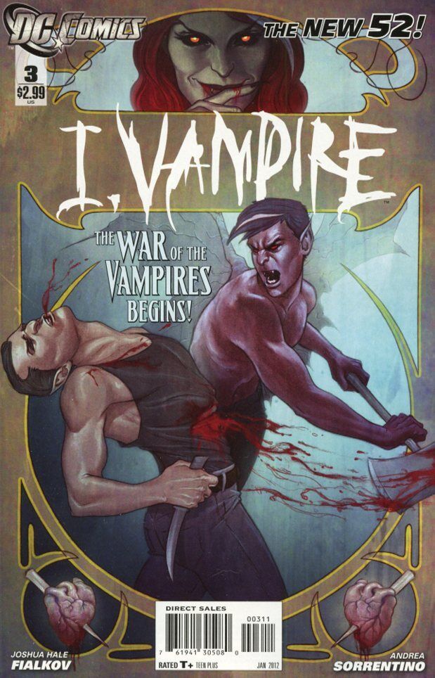 I, Vampire #3 Comic Book 2011 New 52 - DC 