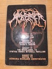 Flesh Hoarder Tour AAA Artist Access Pass Laminate Texas 2023 Metal — photo 2