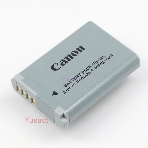 Original Canon Battery NB-12L for PowerShot G1 X Mark II N100 VIXIA mini X
