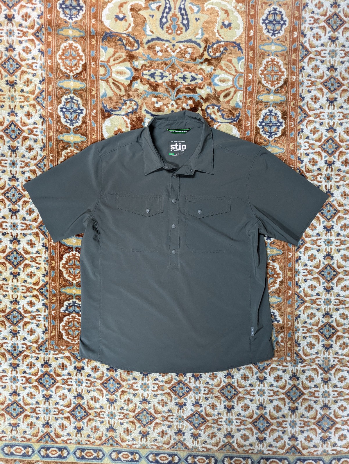 Stio CFS Pullover Shirt, Large, UPF 50, Sun Protection, Hiking / Outdoors