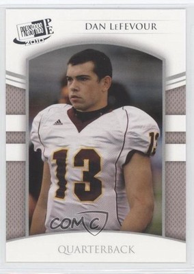 2010 Press Pass Portrait Edition Dan LeFevour #27 Rookie RC 0f4
