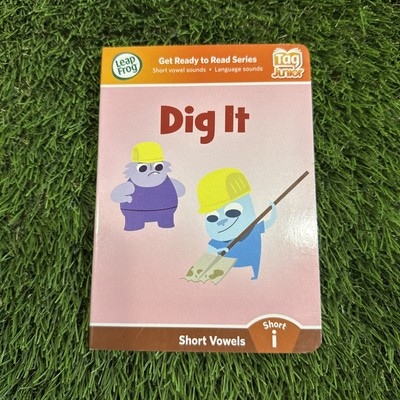 LeapFrog Tag Jr. LeapReader Jr. Book   Get Ready To Read: DIG IT