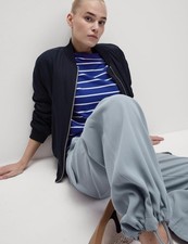 Marks & Spencer Womens Light Slate Cargo Trousers - M&S