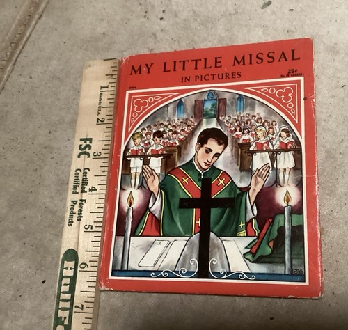 My Little Missal in Pictures by Reverend Francis Turmezei (1950, Hardcover)