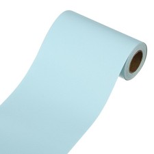 Wallpaper Border, 3.9" x 196" Peel and Stick Wallpaper Borders, Sky Blue