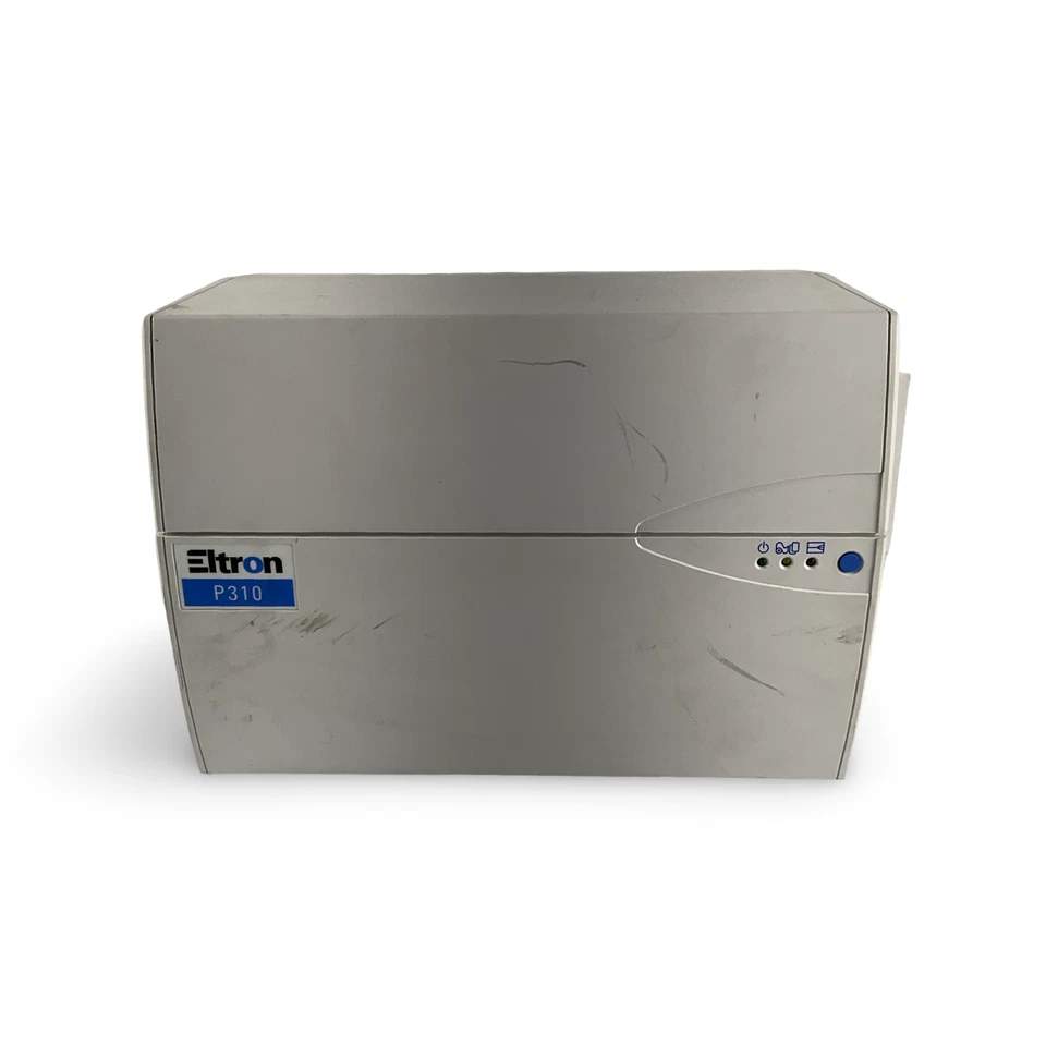 Zebra Eltron P310C Desktop Thermal ID Card Badge Printer P310 - Image 2 of 4