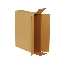 Partners 26x6x20 Corrugated Boxes   10-Pack for Shipping, Moving, Storage