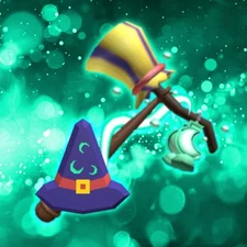 Flee The Facility Lunar Witch Broom Set FAST DELIVERY SET