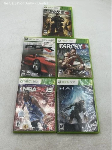 Microsoft Xbox 360 Project Gotham Racing 3 And More Video Games Lot Of 5