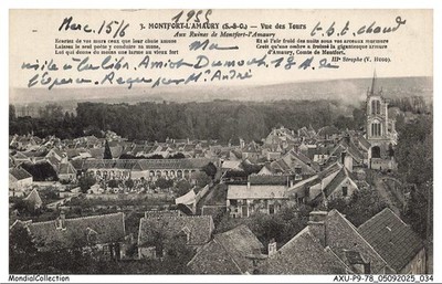 AXU-P9-0711-78 - Montfort-L'Amoury - Blick Auf Die Türme