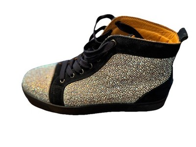 Christian Louboutin Black Sneaker with Beige Interior Marcontonio - Sneakers - Calf leather - Black - Men  main image 3