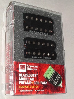 Seymour Duncan AHB-10s Blackouts Coil Pack Set BLACK.New.