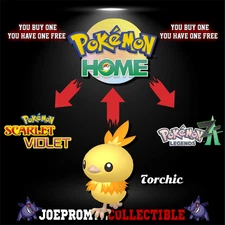 Pokemon Legends ZA (Z-A) Scarlet & Violet ✨ 6IV Shiny Torchic ✨Fast TRADE 🚀