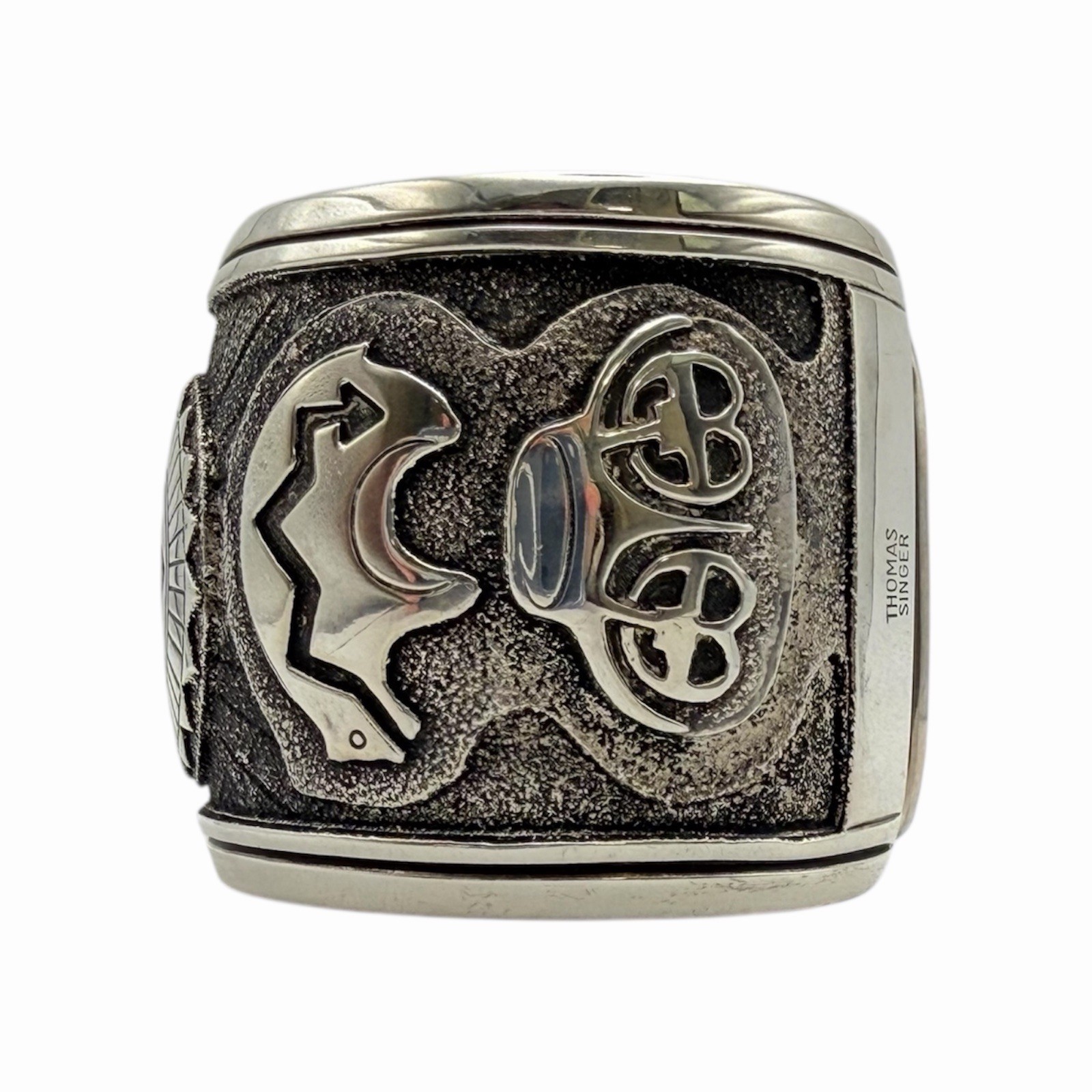 Thomas Singer  Sterling Silver Bangle - image 3