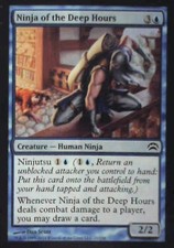 Ninja of the Deep Hours - Planechase 2012: #21, Magic: The Gathering Lp C283