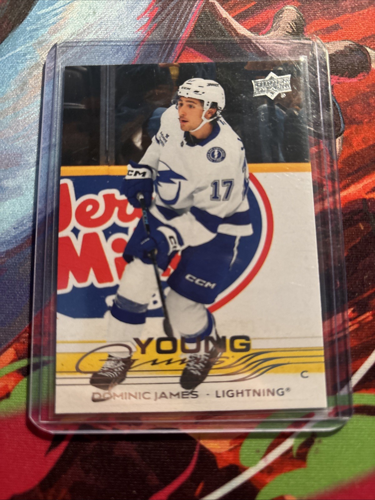 2025-26 Upper Deck Series 2 Base Set Young Guns #485 Dominic JAMES
