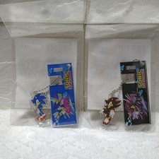 SEGA Sonic Shadow Acrylic Keychain Ball Chain JP Limited Thank You Mart