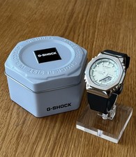Casio G-Shock GM-S2110-3AER Metal CasiOak Mint Green Dial Watch + G-Shock Tin
