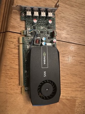 Nvidia NVS 510 DDR3 2GB PCIe 4x Mini DP Graphics Card