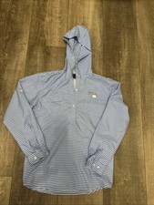 Properly Tied Striped Fishing Shirt Cover Up Size YXL New