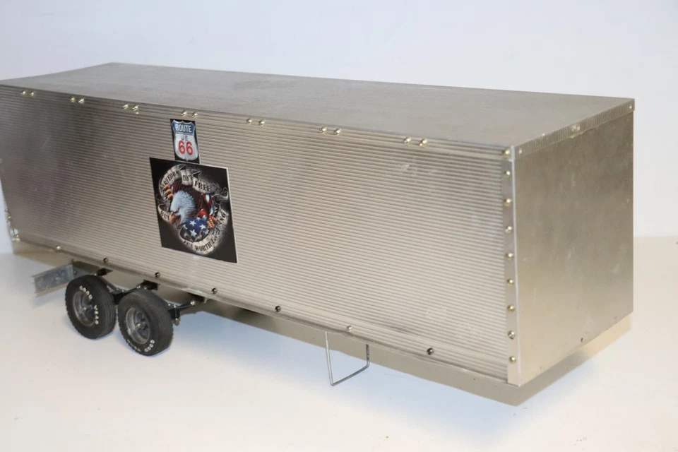 Vintage RC Modell Container Auflieger Sattelauflieger für LKW Truck Scale 1:16 - Bild 4 von 4