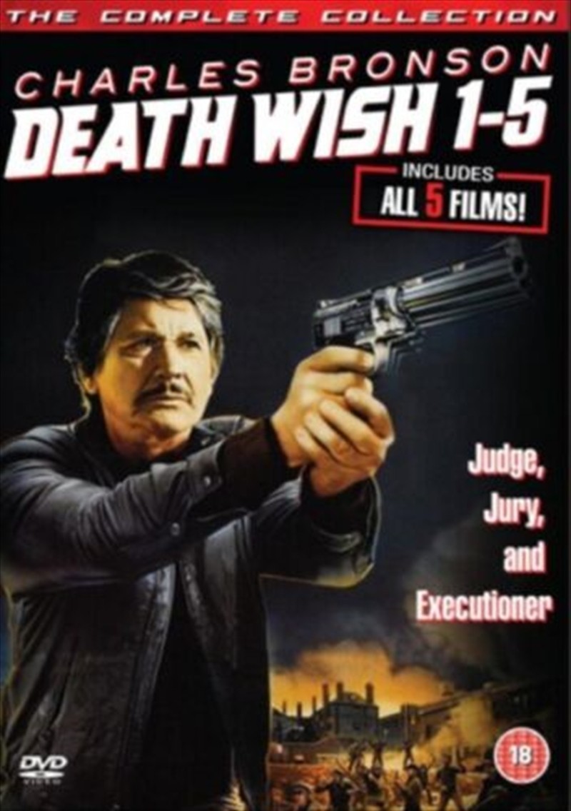 Death Wish 1-5 - Complete Collection Boxset DVD (REGION 2) | eBay