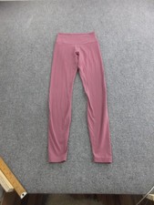 Lululemon Leggings Womens 4 Pink High Rise Ankle Yoga Athletic Gym LW5B0BS