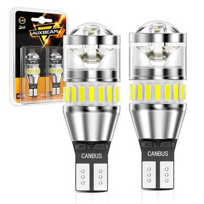 AUXBEAM 912 921 LED for Toyota 4Runner 2001-2021 White Backup Reverse Light Bulb