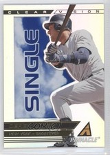 2013 Panini Pinnacle Clear Vision Single Derek Jeter #CV1 HOF 0q2